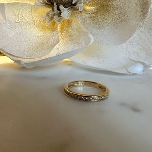 Authentic Diamond band (14kt)